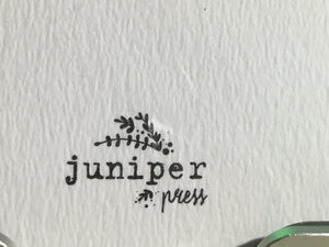 JUNIPER PRESS CARD