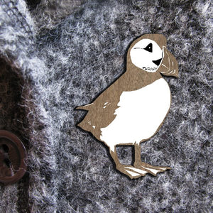 PUFFIN WILDER  BROOCH