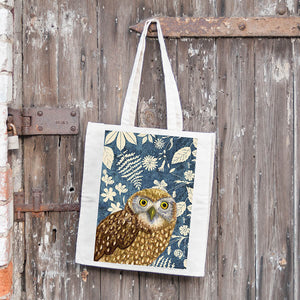 OWL WILD WOOD TOTE BAG