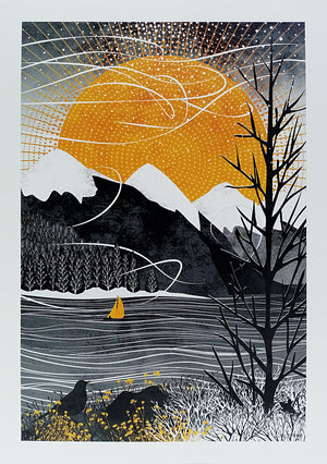 SAIL ON THE WIND - Ruth Thorp Print