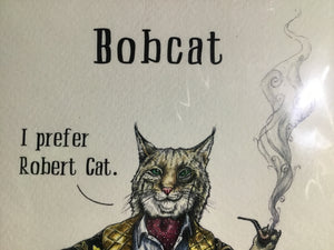 Bewilderbeest Card - Bobcat