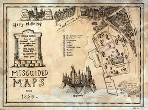 Harry Plotter Misguided Map