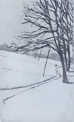 BRUNTSFIELD IN SNOW by John Heywood