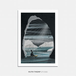 ICE ADVENTURE  - Ruth Thorp Print