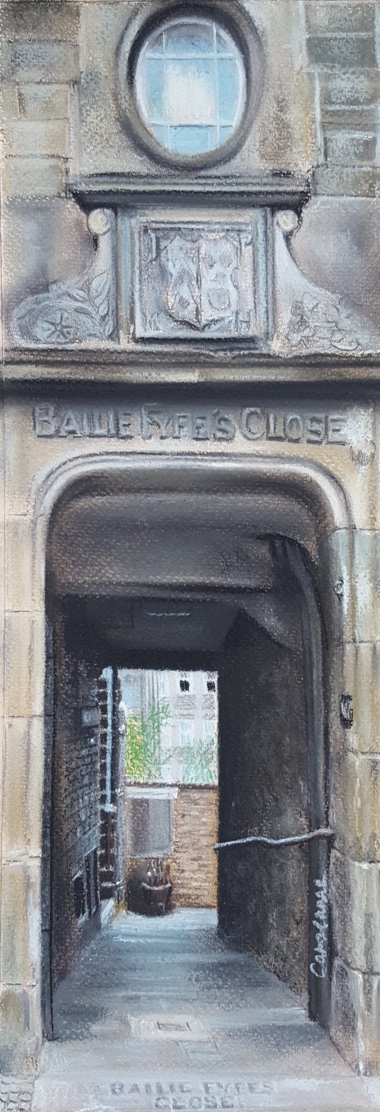BAILIE FYFE'S CLOSE by Carolanne Jardine